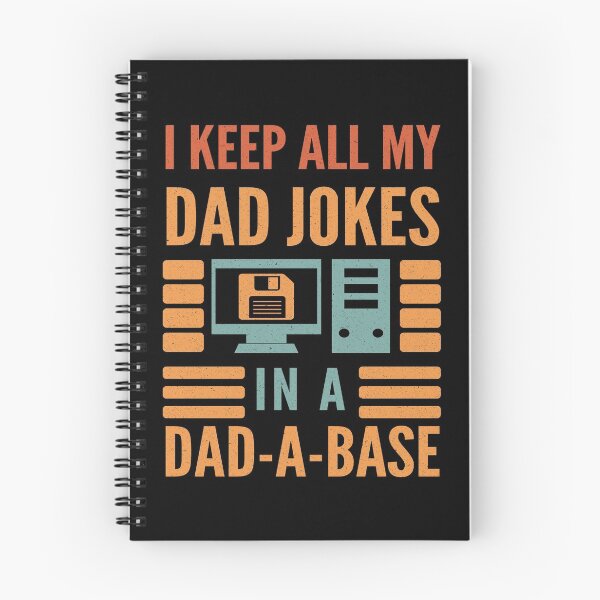 Item preview, I keep all my Dad Jokes in a DAD-A-BASE Funny Programmer Pun designed and sold by abdofer7.