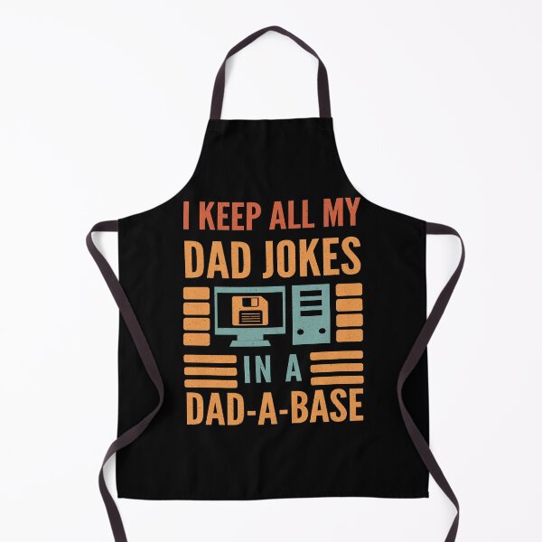 Item preview, I keep all my Dad Jokes in a DAD-A-BASE Funny Programmer Pun designed and sold by abdofer7.