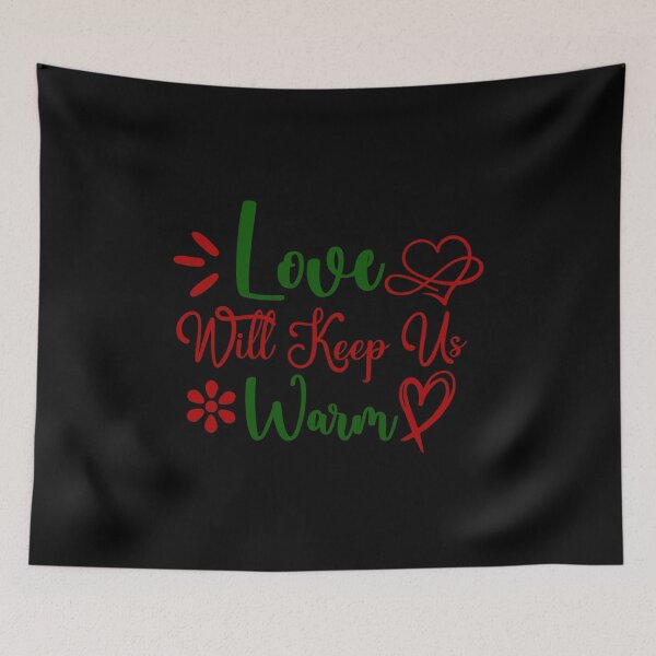 Item preview, Love Will Keep Us Warm designed and sold by Belhbib Art ⭐⭐⭐⭐⭐.