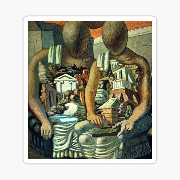 Item preview, The Archaeologists-Giorgio de Chirico designed and sold by superbarts.