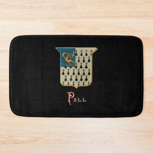 Item preview, Pell Family Coat of Arms designed and sold by Heraldica.