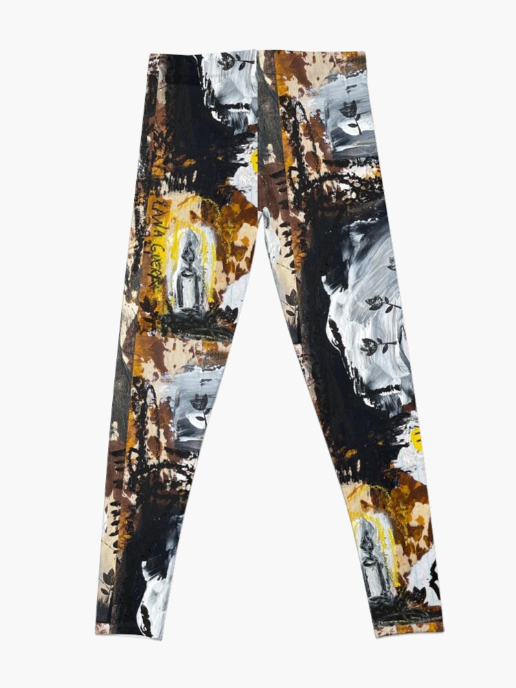 Alternate view of graveyard digger Leggings