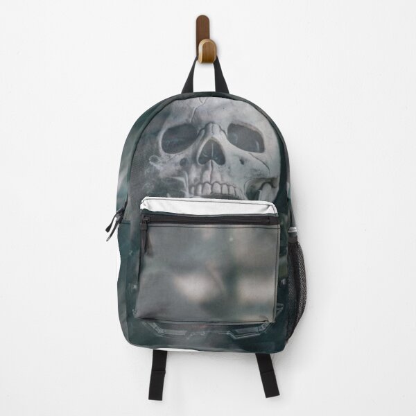 Item preview, Skull art/Gray smoking skull face/Skull gifts for him designed and sold by haRexia.