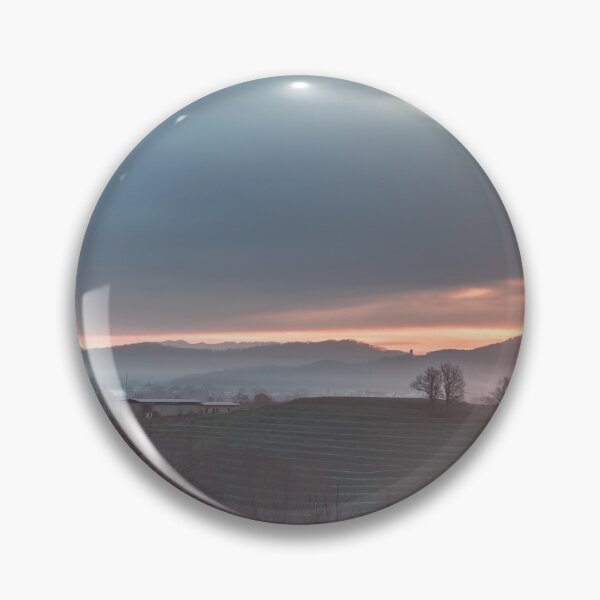 Item preview, Cold misty morning in the vineyards of Italy designed and sold by zakaz86.