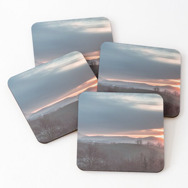 Item preview, Cold misty morning in the vineyards of Italy designed and sold by zakaz86.