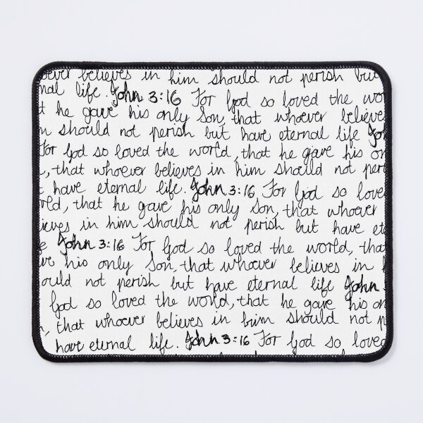 Item preview, John 3 16 on white designed and sold by jaycejvr.