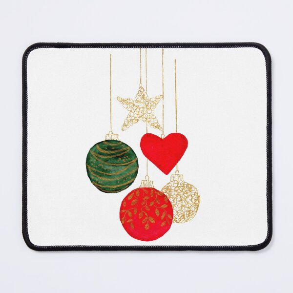 Aperçu de l'œuvre Joyeux noël! Peinture à l'aquarelle avec un motif de Noël créée et vendue par Cacatuart.