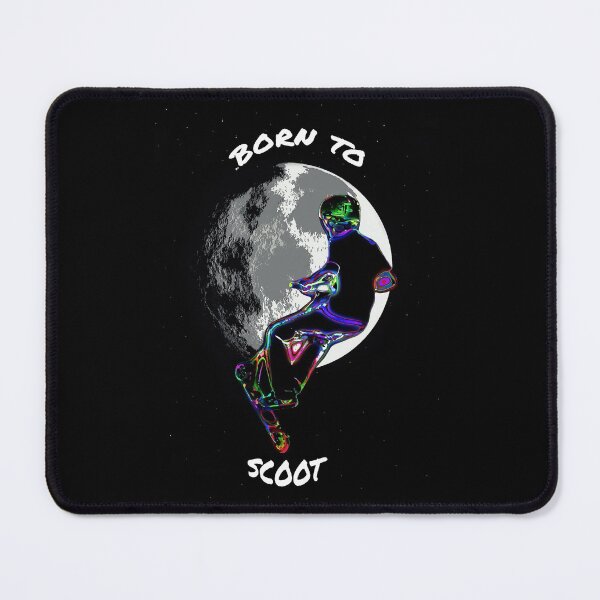 Item preview, Born to Scoot - Stunt Scooter Rider and Moon designed and sold by NaturePrints.