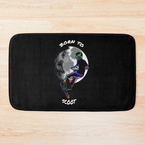 Item preview, Born to Scoot - Stunt Scooter Rider and Moon designed and sold by NaturePrints.