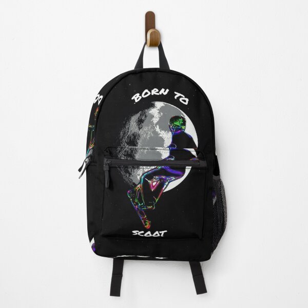 Artikelvorschau, Born to Scoot - Stunt Scooter Rider und Moon entworfen und verkauft von NaturePrints.