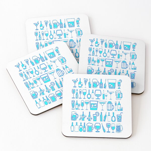 Item preview, Happy Hour! Blue designed and sold by VideoPsycho.