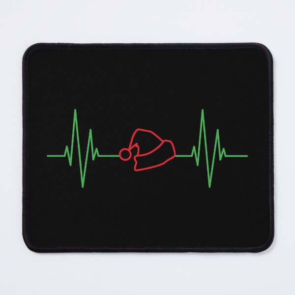 Item preview, I love Christmas, heartbeat Santa’s hat designed and sold by projectpima.
