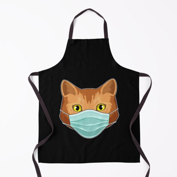 Item preview, Cat with Face mask designed and sold by Snabdesign84.