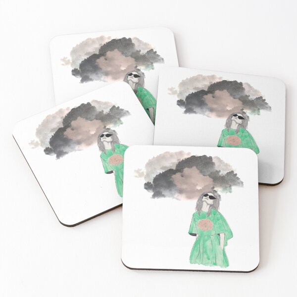 Item preview, minty floral designed and sold by melaniab-art.