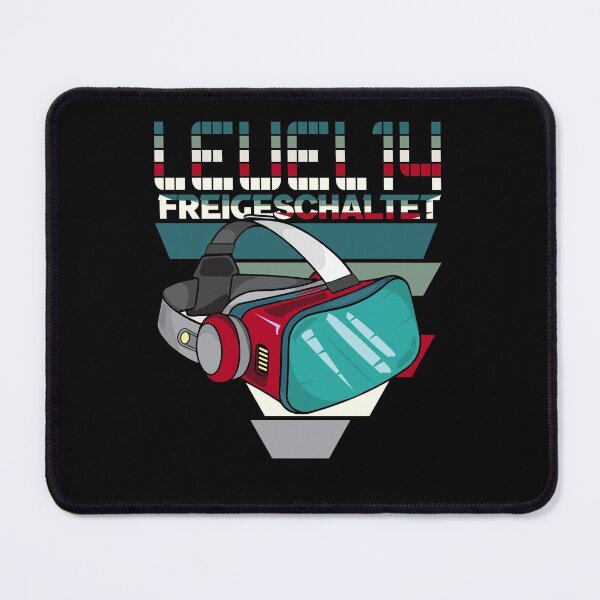 Item preview, Kids gamer level 14 birthday VR virtual reality glasses retro design designed and sold by brunsch-print.