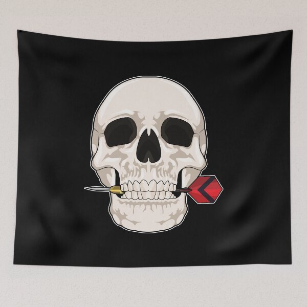 Item preview, Skull at Darts with Dart designed and sold by Snabdesign84.