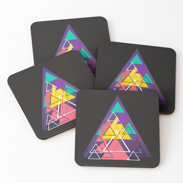 Item preview, Triangle Abstract Geometric art design designed and sold by marvacousins246.