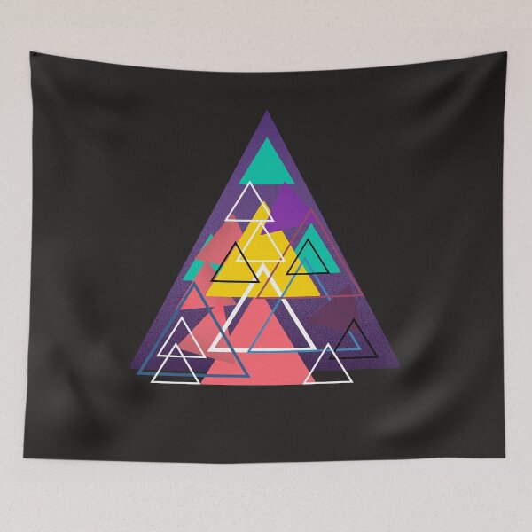 Item preview, Triangle Abstract Geometric art design designed and sold by marvacousins246.