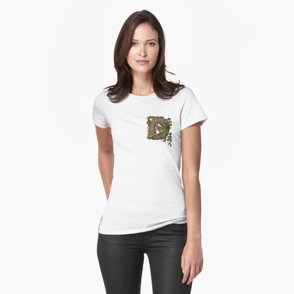 Aperçu de l'œuvre T-shirt moulant créée et vendue par KamozaArt.