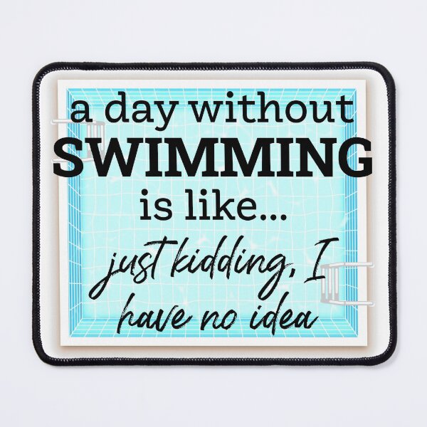 Item preview, A Day Without Swimming designed and sold by Martini-Four.