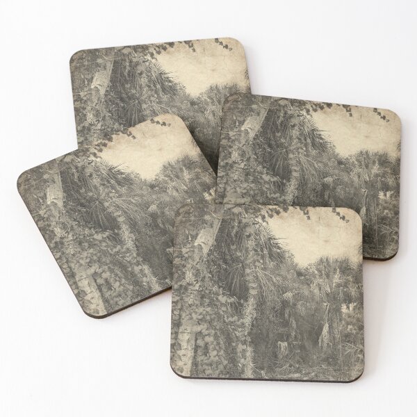 Item preview, Palm Forest with Vines - Vintage Florida  designed and sold by OddVintage.