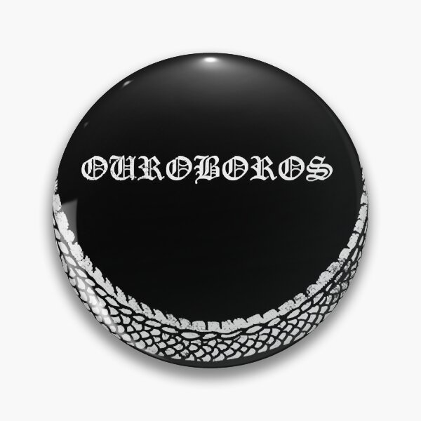 Item preview, Ouroboros Alchemy Occult Ancient Symbol Distressed Style designed and sold by CindaShaw.