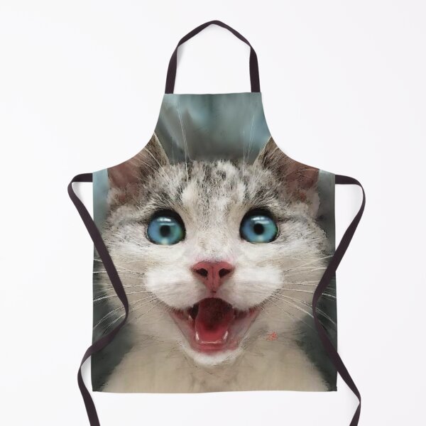 Item preview, Happy Cat Mask designed and sold by AngieBraun.