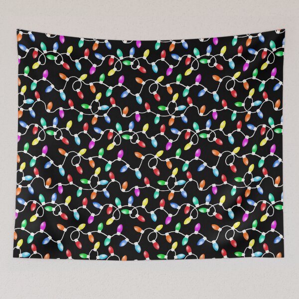 Item preview, Christmas Lights Pattern designed and sold by ArtVixen.