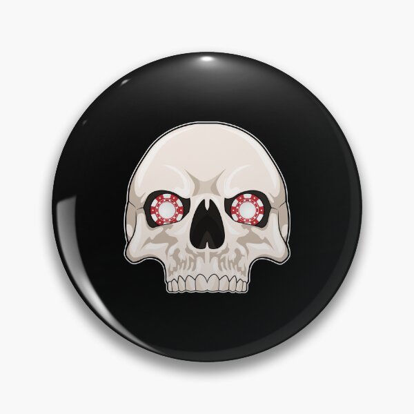 Artikelvorschau, Totenkopf mit Pokerchips entworfen und verkauft von Snabdesign84.