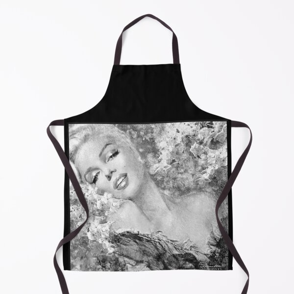 Item preview, Marilyn Cherry Blossom BW designed and sold by TheoDanella.