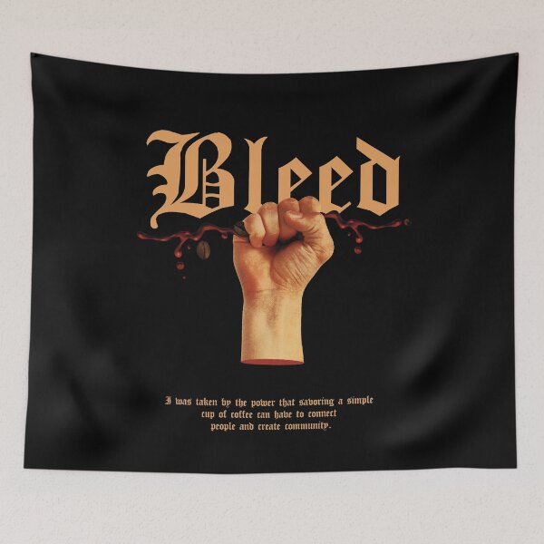Item preview, I Bleed Coffee designed and sold by Made-By-Art.