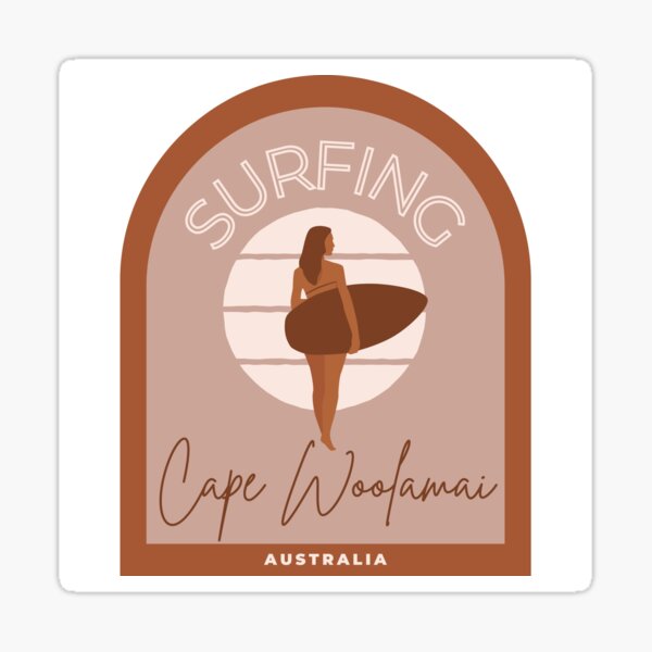Item preview, Surfing Cape Woolamai Australia designed and sold by Zaprinda.