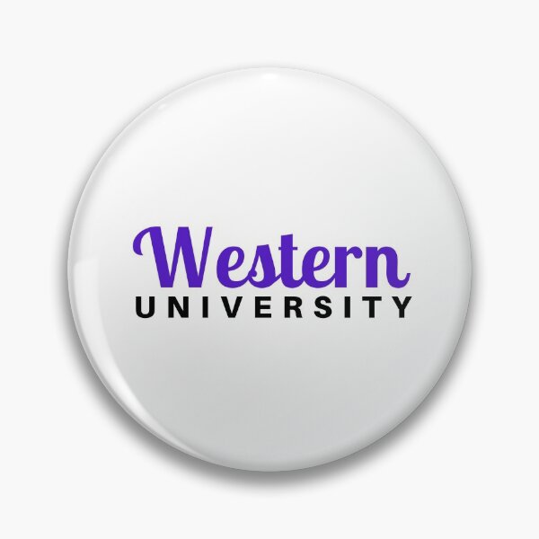 Item preview, Western University Logo (Cursive) designed and sold by Everyday Designs.