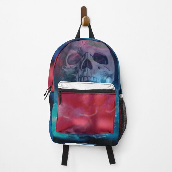 Item preview, Skull Art/Gray Smoking Skull Face designed and sold by haRexia.