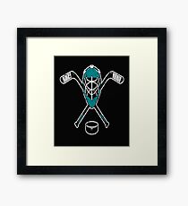 Hockey Player Framed Print