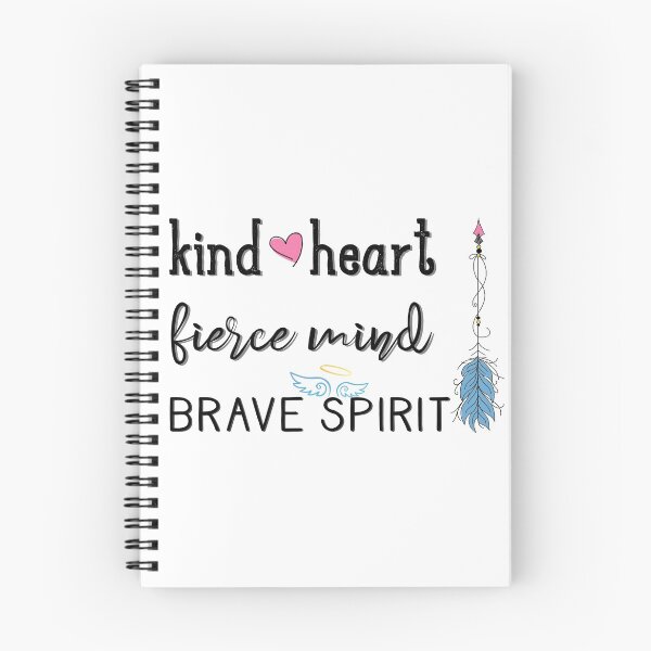 Item preview, Kind heart Fierce mind Brave spirit designed and sold by Finde.