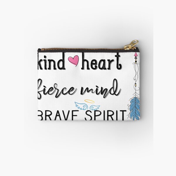 Item preview, Kind heart Fierce mind Brave spirit designed and sold by Finde.