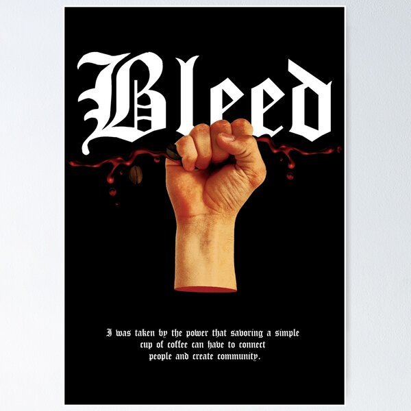 Item preview, I Bleed Coffee designed and sold by Made-By-Art.