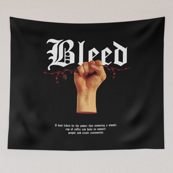 Item preview, I Bleed Coffee designed and sold by Made-By-Art.
