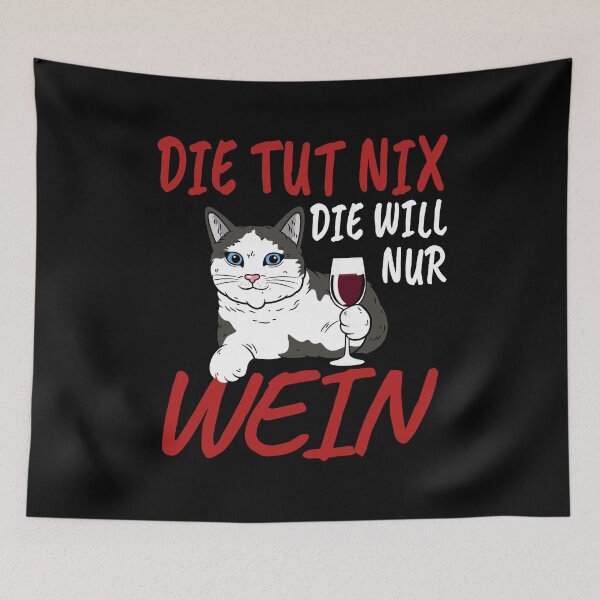 Item preview, Cat drinks wine cat lover wine lover wine festival design designed and sold by brunsch-print.