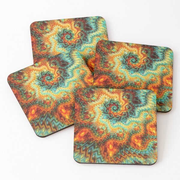 Item preview, Colorful Psychedelic Spiral  designed and sold by Ksaavet.