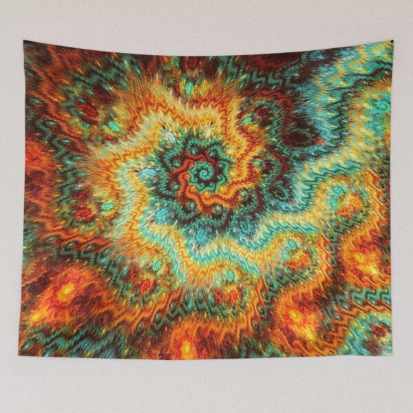Item preview, Colorful Psychedelic Spiral  designed and sold by Ksaavet.