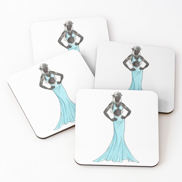 Item preview, Blue Dark Elf Lady designed and sold by G Draws.