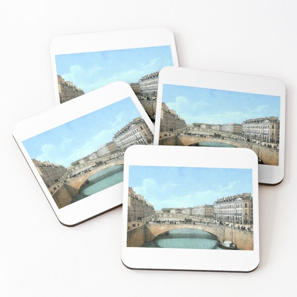Item preview, Pont de la Poissonnerie em Nantes designed and sold by Art Store Stickers.