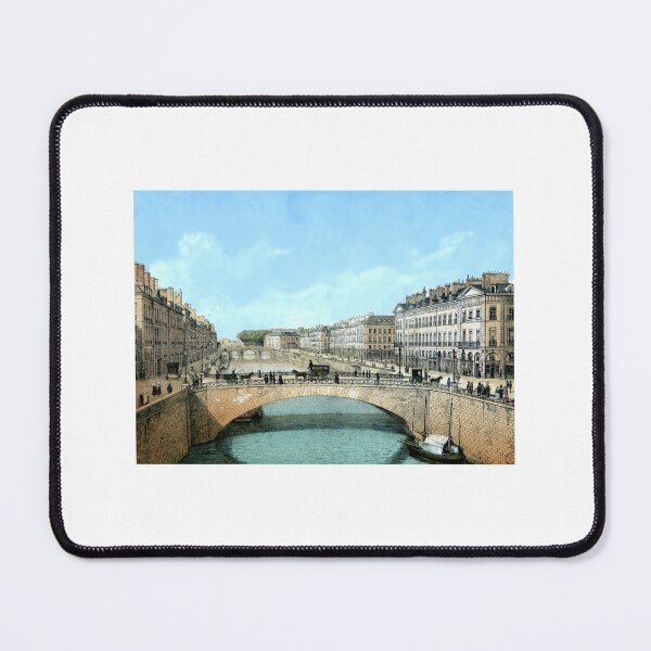 Item preview, Pont de la Poissonnerie em Nantes designed and sold by Art Store Stickers.