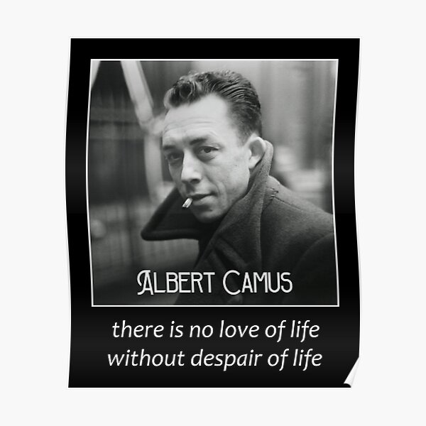 Albert Camus Poster