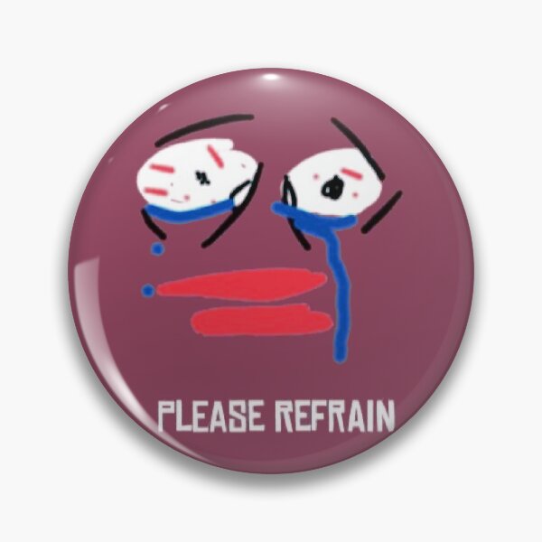 Item preview, Please Refrain Face designed and sold by Kamil Henri.