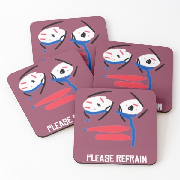 Item preview, Please Refrain Face designed and sold by Kamil Henri.