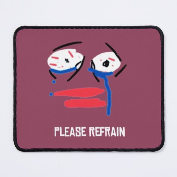 Item preview, Please Refrain Face designed and sold by Kamil Henri.