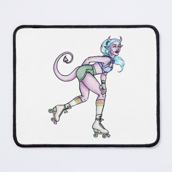 Item preview, Purple Tiefling Roller designed and sold by G Draws.